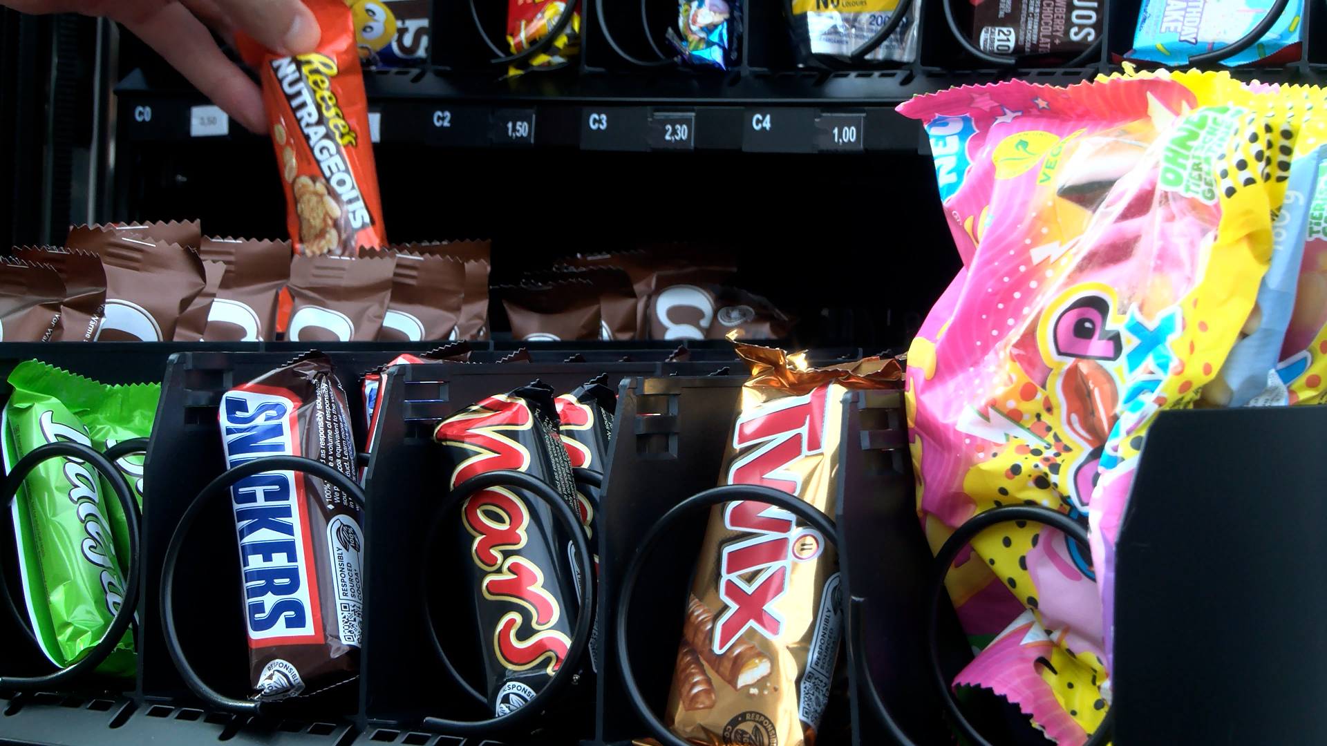 Süßigkeiten Automat
